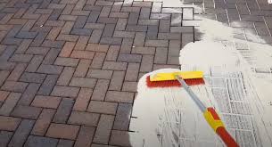 sanding and sealing a patio by homeuplift